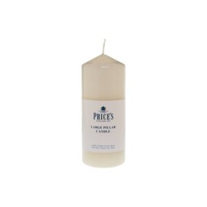 6" Pillar Candle (White & Ivory)