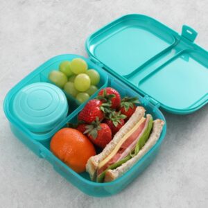 Sistema To Go Bento Lunch Box with Fruit Pot 1.65L