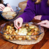 Pyrex Cook & Freeze Glass Storage Dish with BPA-Free Lid 1.5L